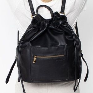 fawn design.drawstring bag - backpack